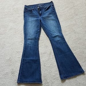 American Eagle Hi Rise Artist jeans